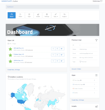 Author Dashboard